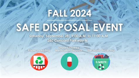 SAFE Disposal Events FALL .